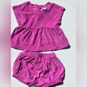 Baby Gap Terry Cloth Outfit For Girls